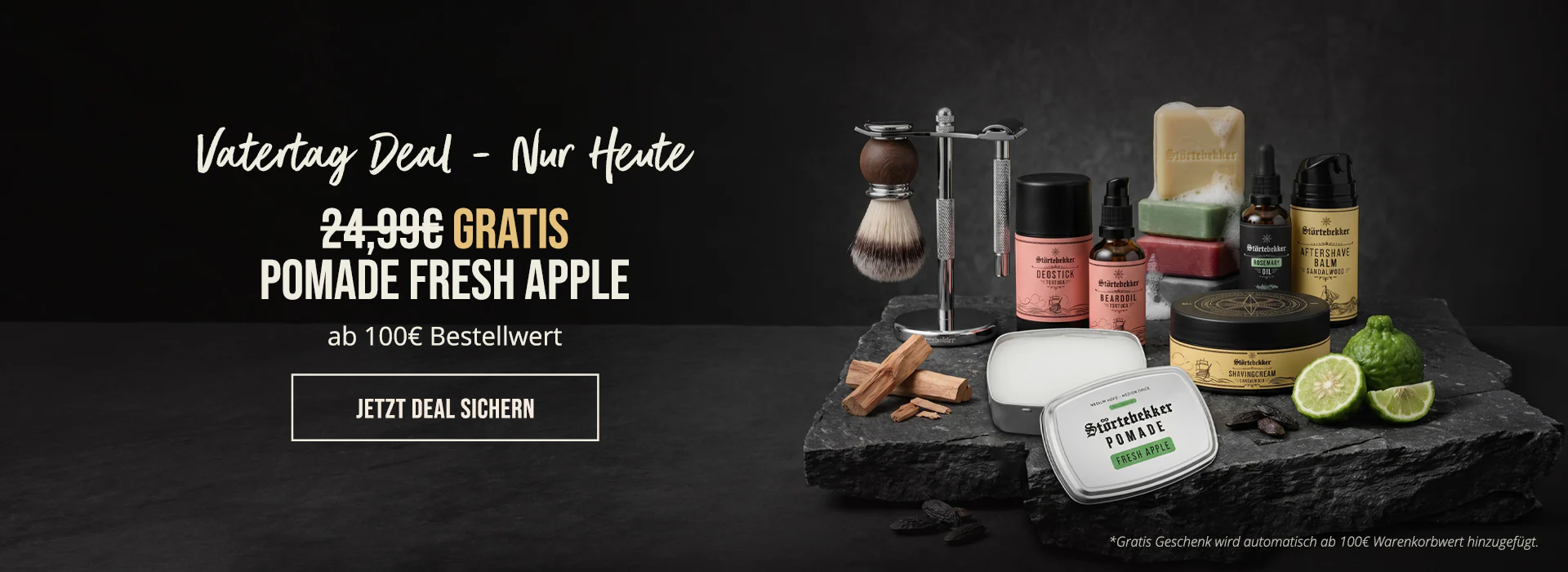 Zeitlose Pflege für wahre Gentlemen